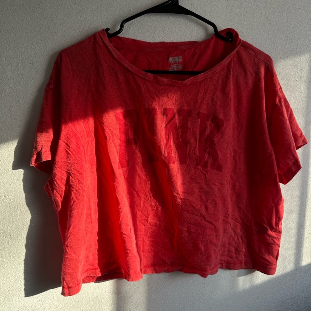 PINK Victoria's Secret Red Women's Top - Picture 1 of 4